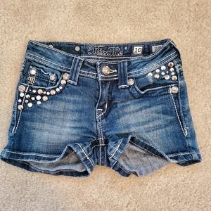 Miss Me Girls Jean Shorts